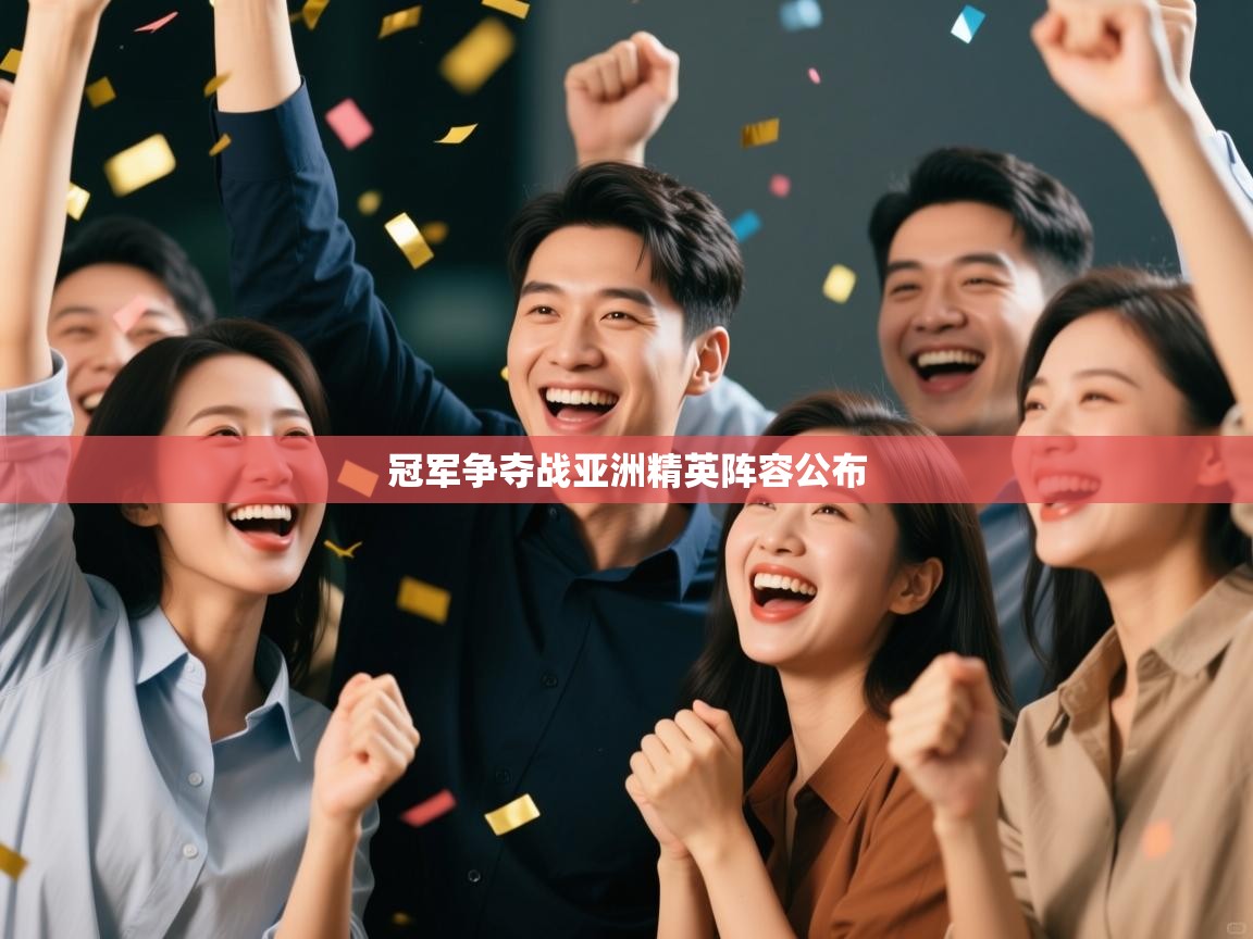 冠军争夺战亚洲精英阵容公布 第1张